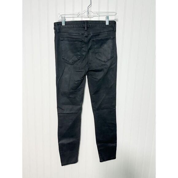L'Agence Women's Dark Wash High Rise Skinny Jeans Black‎ Size 28 - Picture 8 of 8